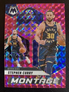 2024-25 Panini Mosaic #15 Stephen Curry Rosa Montaje Prizm 134/149 Warriors - Imagen 1 de 3