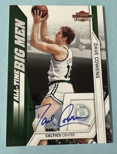 2010-11 Panini Threads Dave Cowens All-Time Big Men Auto 6/10 Card#19 Celtics - Picture 1 of 2