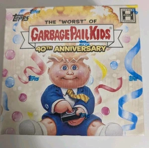 2025 Topps Worst of Garbage Pail Kids 40th Anniversary Factory Sealed Hobby Box - Picture 1 of 6