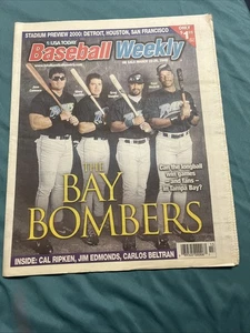 Revista semanal de béisbol periódico Tampa Bay Bombers McGriff, Canseco, Vaughn - Imagen 1 de 1