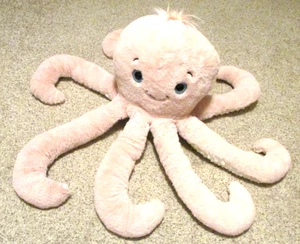 XL Jumbo Pink OCTOPUS Plush 36" Large Soft Stuffed Plush Blue Eyes Walmart - Picture 1 of 9