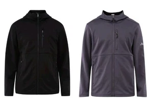Ozark Trail Men's Pick Color Full-Zip Hooded Peak Resist Softshell Jackets S-3XL - Picture 1 of 10