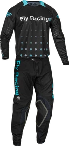 Fly Racing Evo DST Black/Blue Jersey + Pant Gear Set - For Dirt Bike, MTB, BMX - Picture 1 of 117