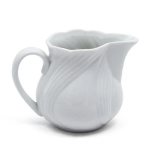Country Kitchen White Ceramic 200ml Milk Creamer Jug - Bild 1 von 1