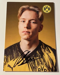 Borussia Dortmund BVB Autogrammkarte Daniel Svensson Handsigniert - Bild 1 von 1