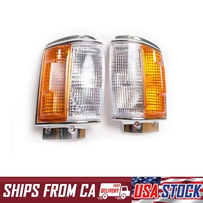 1984-1988 Ajuste Toyota Hilux MK2 LN RN Pickup Indicador de Canto Frontal Luz de Seta - Imagem 1 de 4