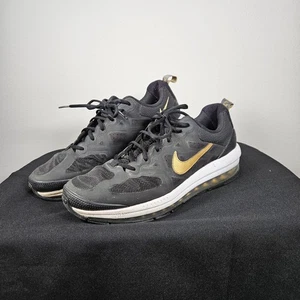 Zapato para hombre Nike Air Max Genome talla 12 negro metálico dorado blanco DM7567-001 - Imagen 1 de 11