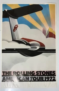 The Rolling Stones Vintage 1972 American Tour Poster John Pashe Chipmonck 25x38" - Bild 1 von 12
