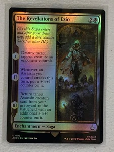 The Revelations of Ezio (Foil) - ACR U 0031 Uncommon - Magic Universes Beyond: A - Bild 1 von 1