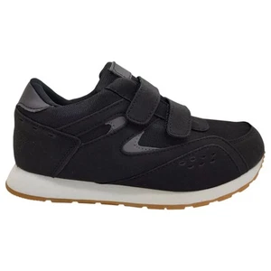 Mens Grosby Cobber Black Strap Lightweight Casual Sneaker 14 - Picture 1 of 6
