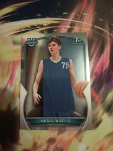 2023 MATAS BUZELIS 1ST BOWMAN CHROME UNIVERSITY #84 ROOKIE RC CARD