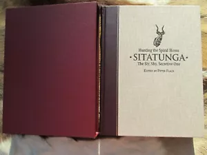 Hunting the Spiral Horns Sitatunga Rowland Ward Signed Limited Edition Safari - Imagen 1 de 2