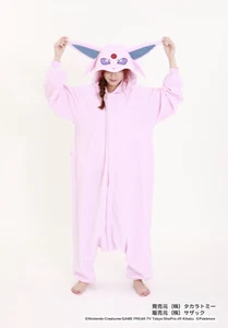 Pokemon Espeon Halloween Cosplay Costume Kigurumi Wear Unisex Size M - Picture 1 of 3