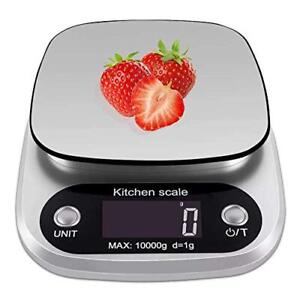 Food Scale 22lb Weight Grams, Digital Kitchen Scales and Ounces for Cooking,... 