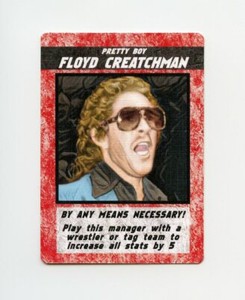 #TN05684 PRETTY BOY FLOYD CREATCHMAN Territory G Wrestling Card