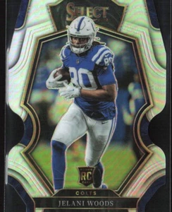2022 Panini Select #143 Jelani Woods Silver Prizm Die Cut RC - Picture 1 of 2