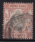 Album Treasures Hong Kong Scott # 78  20C  Edward Vii  Very Fine Used Cds
