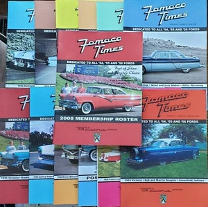 Fomoco Times 2008 with Roster Dedicated to  54,55,56 Fords Crown Victoria - Imagen 1 de 8