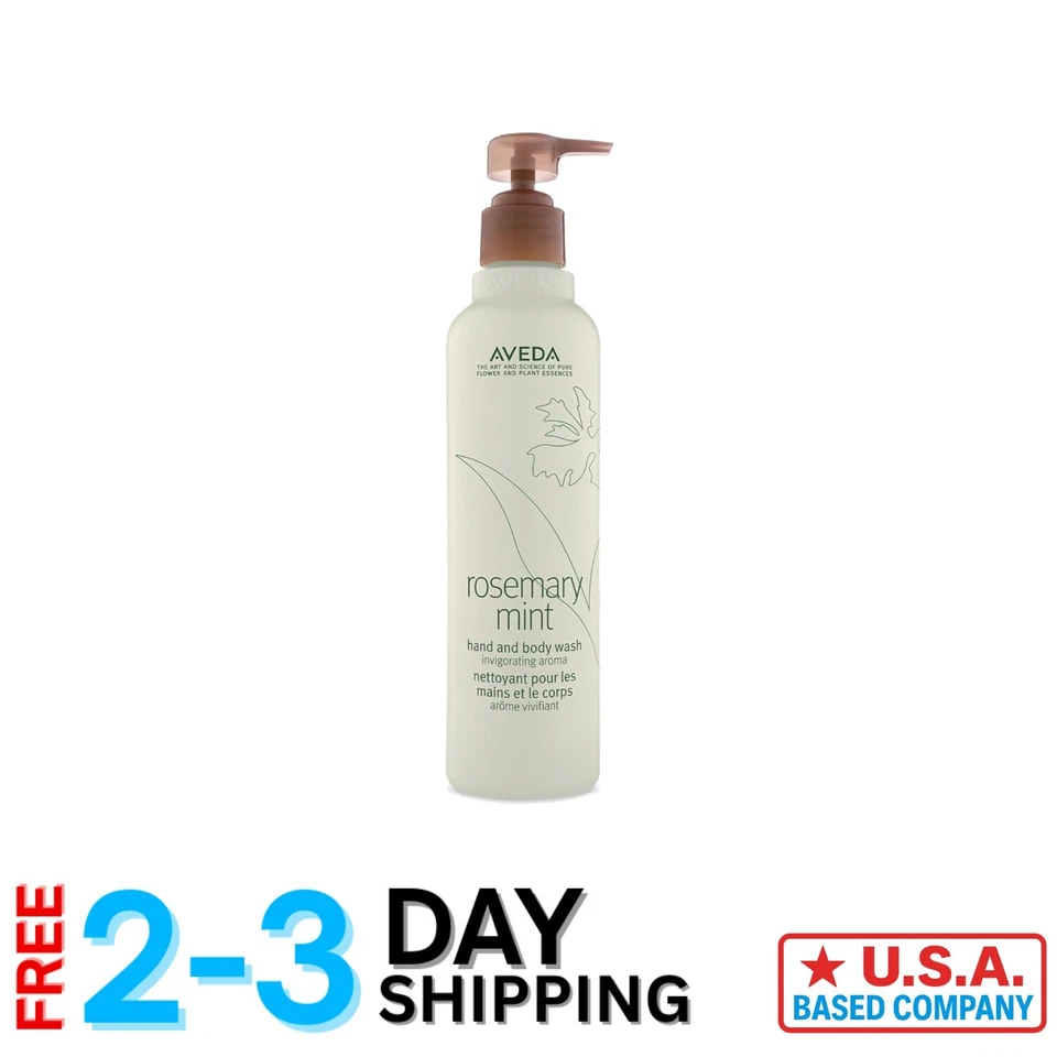 Invigorating Rosemary Mint Hand & Body Wash - Eco-Friendly Liquid Soap - Image 1 of 4