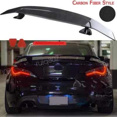 46" For Hyundai Genesis Coupe Carbon Style Car Rear Boot Trunk GT Spoiler Wing Foto 1 de 4