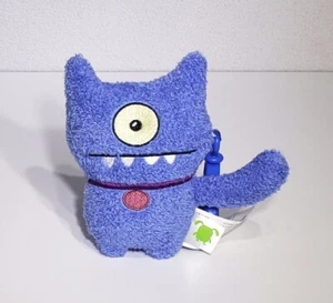 Ugly Dolls Blue Stuffed Plush KEYCHAIN Backpack Clip On Dog To-Go Doll Toy 5"EUC - Picture 1 of 6