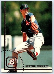 1994 Bowman Shayne Bennett Rookie Boston Red Sox #587