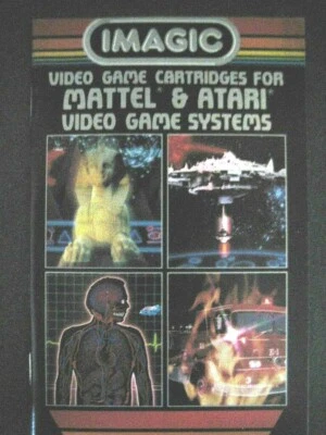 Vintage 1982 Imagic Video Game Cartridges For Mattel & Atari Game System Catalog - Image 1 of 3