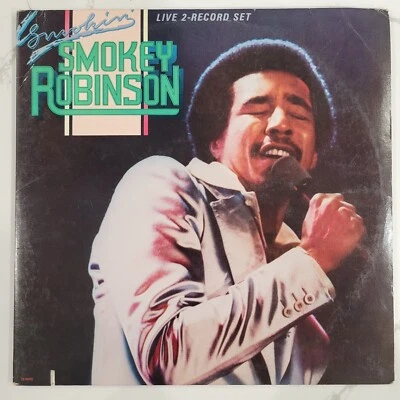 Smokey Robinson - Smokin' Live Double Vinyl LP - 1978 - Tamla T9-363A2 - Image 1 of 4