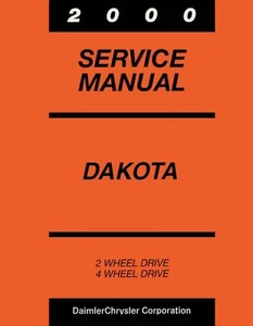 2000 Dodge Dakota Truck Shop Service Repair Manual - Picture 1 of 1