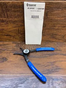 Imperial IR-3818C 6” Snap Reversible Retaining Ring Cam-Lock Plier USA Made NEW - Picture 1 of 6