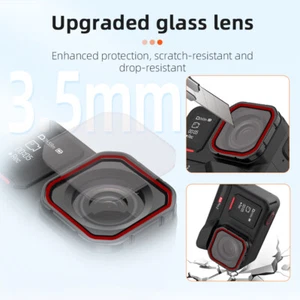 Action Camera UV CPL ND8-64 Filter Vlog Accessory for Insta360 Ace Pro 2 - Picture 1 of 21