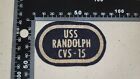 K1983 1960s US Navy USN USS Randolph CVS 15 Patch L3E