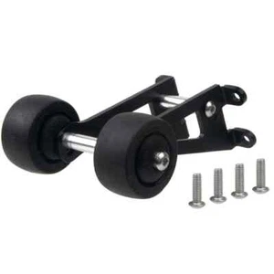 Rueda frontal trasera de barra Wheelie de aluminio para Tamiya GF-01/WR-02 G6-01 RC pieza de coche - Imagen 1 de 8