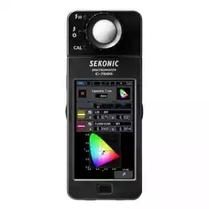 SPECTROMASTER Sekonic C-7000 380nm a 780nm led cct cri lux metro 200.000lx - Foto 1 di 2