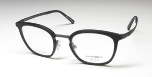 OGA 10147O ND04 49-22-145 MARCO DE ALUMINIO NEGRO/GRIS GAFAS DE DISEÑO FRANCIA - Imagen 1 de 10