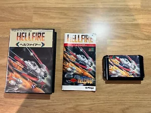 HELLFIRE SEGA JAPAN - JUEGO MEGADRIVE-En caja con manual - Imagen 1 de 11