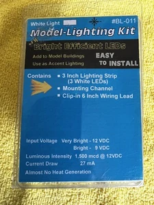 NEW Evan Designs BL-011 3 Inch White LED Strip w/3 LEDs - Picture 1 of 2