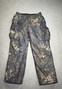 Cabelas Dry Plus Mossy Oak Brush Camo Hunting Pants Sz 36 Reg Thinsulate - Picture 1 of 12