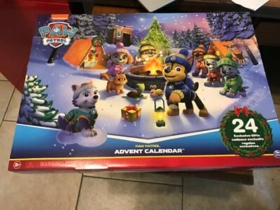 PAW PATROL Christmas Countdown Advent Calendar 6069232 24 Surprise Toys - Image 1 of 2