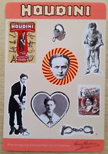 Harry Houdini Collectionneurs Autocollant Ensemble - Haute Qualité Brillant Eau