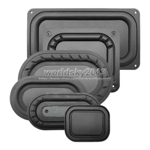 2 piezas Altavoz Pasivo Radiador Auxiliar Bajo Woofer Goma Placa Vibración #2 - Imagen 1 de 11
