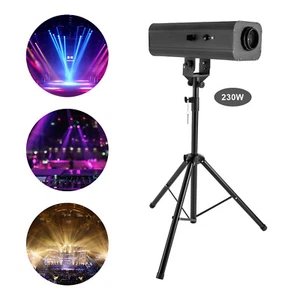 6 Color Follow Spot Light Manual Control Spotlight Stage Light Adjustable US - Picture 1 of 23