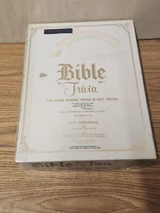 VTG 1985 Bible Trivia Board Game Questions Christian Cadaco Church School Teach - Picture 1 of 7
