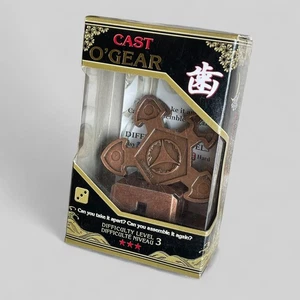 Cast O'Gear Cast Puzzle Q Gear von Hanayama Neu im Karton - Bild 1 von 5