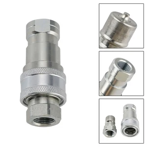Giunti Idraulici A Sgancio Rapido Da 3/8" NPT ISO 7241-B T9 - Picture 1 of 11