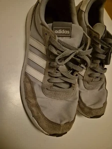  ZAPATILLAS ADIDAS ORIGINALES RUN AÑOS 60 2.0 TALLA 10 GRIS GAMUZA Y TELA - Imagen 1 de 9