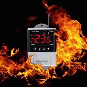 Digital Thermostat with WiFi for Precise Temperature Control in Aquariums - Picture 1 of 36