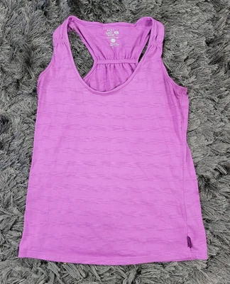 Camiseta sin mangas Mountain Hardwear para mujer XS púrpura espalda corredora atlética gimnasio al aire libre Foto 1 de 4