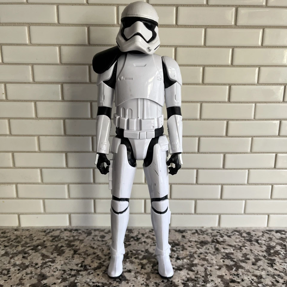 Star Wars The Force Awakens First Order Stormtrooper 12” Loose Action Figure Toy - Image 1 of 4