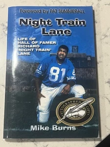 NIGHT TRAIN LANE signiert/signiert von Dick "Night Train" Lane Taschenbuch 1. Auflage - Bild 1 von 3